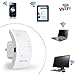 300Mbps WiFi Range Extender Signal Booster Wireless Repeater with Ethernet Port WPS Function Plug and Play, 2 in 1 Repeater/Access Point Mode, Build-in Antennas with High Speed, Work with Any Router