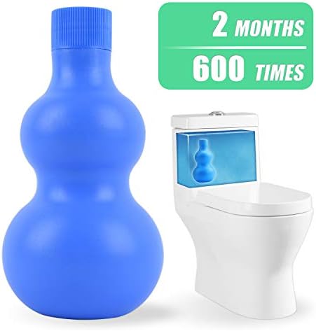 Haphome Automatic Toilet Bowl Cleaner,New Generation-Toilet Cleaner,600 Times Flushes Natural Scrub-Free and Tank System Bleach and Toilet Bowl Cleaner Tablets.(1PC)
