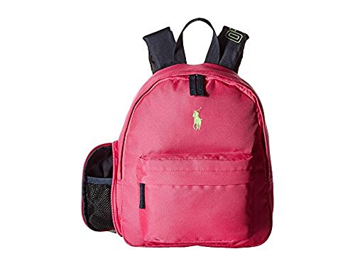 Polo ralph lauren kids east hampton backpack fuchsia/navy/lime po…