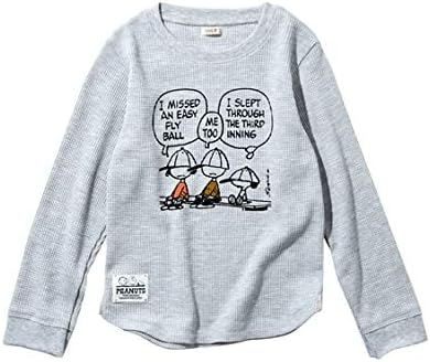 Amazon Co Jp Nissen ニッセン Tシャツ カットソー 長袖 トップス チュニック スヌーピー ワッフル長袖tシャツ 男の子 女の子 ベビー服 子供服 服 ファッション小物