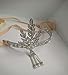 FOLLOWUS 1920's Great Gatsby Vintage Style Pearl Crown Charleston Bridal Headband New