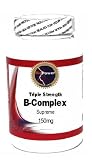 B-Complex 150mg Supreme Triple Strength 200 Capsules # BioPower Nutrition
