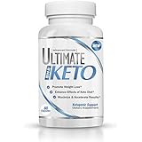 Ultimate Keto - BHB Exogenous Ketones Supplement - Weight Loss and Keto Diet Support - Enter Fast Ketosis - Burn Fat - Beta-Hydroxybutyrate Mineral Salts Formula for Men and Women