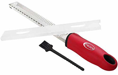 image for Teja's 3 in1 Lemon Zester & Cheese grater Stainless Steel Premium Qual