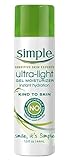 Simple Gel Moisturizer, Ultra Light 1.5 oz
