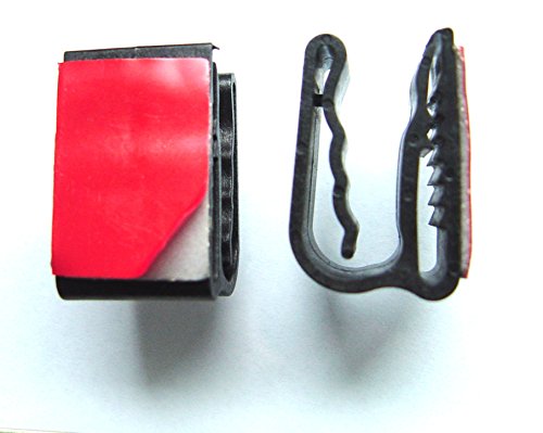 Adhesive Pencil Clip for hardhats clipboards tablesaws toolbox powertools or anywhere you need a writting device! 3 PACK FIRE DECAL - Thumbnail 2