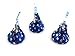 LaetaFood Bag - Hershey's Kisses, Milk Chocolate Blue Star Foils (Pack of 2 Pound)
