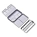 MEEDEN Empty Watercolor Tins Palette Paint Case with 6 Pcs Full Pans