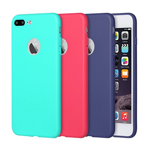 Iphone 7 plus case, pofesun 3 pack slim smooth premium …