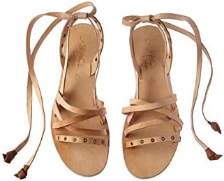 Cocobelle Women's Wrap Sandals Tan 37