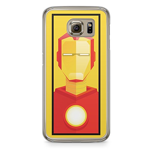 Samsung Galaxy s7 Edge Case Loud Universe Iron Man Tony Stark Marvel Avengers Superhero - Heavy Duty Sleek Design Durable Phone Cover Clear 1 Piece