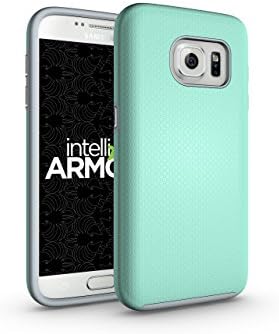 Galaxy S7 Case, intelliARMOR Galaxy S7 - Sentry Series [Aqua/Gray] Ultra Rugged - The Smarter Galaxy S7 Case - Lifetime Warranty