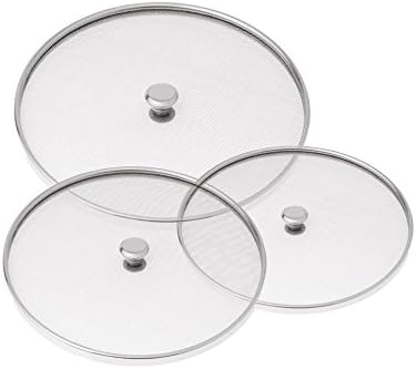 Navisha Stainless Stee Net Cover Set of 3pcs