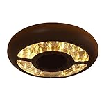 The Gerson Company Battery Operated LED Umbrella Light with Up & Down Pattern, 8"