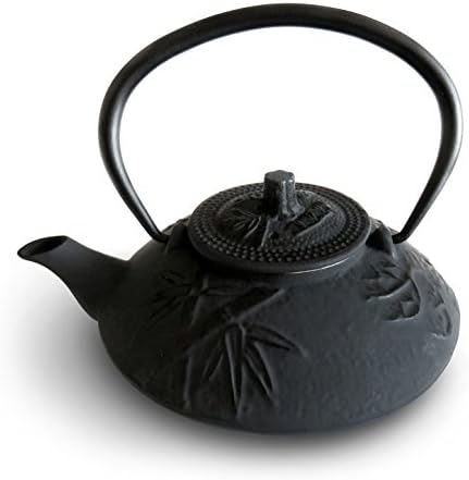 Huswell Cast Iron Teapot with Infuser, 22 oz./0.65 Litre