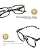 TIJN Unisex Stylish Non-Prescription Eyeglasses Glasses Clear Lens Square Eyewear Multi Floral