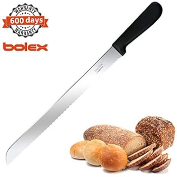 Professional Stainless Steel Serrated Blade Cake Slicing Bread Slicer - View #7