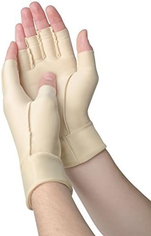 North American Inside Out Compression Gloves Large, 1 Pair