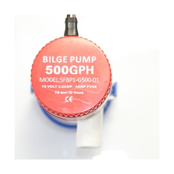 Superbuy-500-GPH-12V-20A-Electric-Submersible-Bilge-Pump-Marine-Boat-34-Outlet