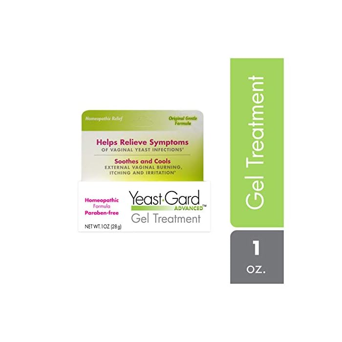 Advanced Homeopathic Gel Treatment - for External Yeast Infection Symptom Relief