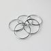 wy 2014 Susenstore 5pcs Urban Silver Stack Plain Cute Above Knuckle Ring Band Midi Ring Set Silver, 5pcs