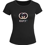 Gucci For 2016 Womens Printed Short Sleeve tops t shirts