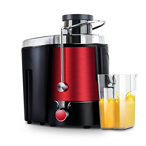 SL&VE Multi-function juicer, Extractor 4-in-1 kitchen system, With juice jug and cleaning brush (400w)-red 500ml
