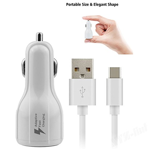 image for Mega1Comp Car Charger USB Cable for Fire Tablets Kindle eReaders, Fire