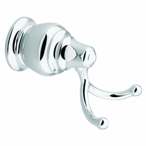 Moen YB4703CH Monticello/Decorator Robe Hook, Chrome