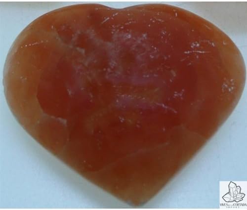 Heart, Orange Selenite