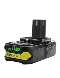 Turpow P107 P108 - Batería de ion de litio de 18 V para herramienta ONE+ Plus P122 P102 P103 P104 P105 P107 P108 P109