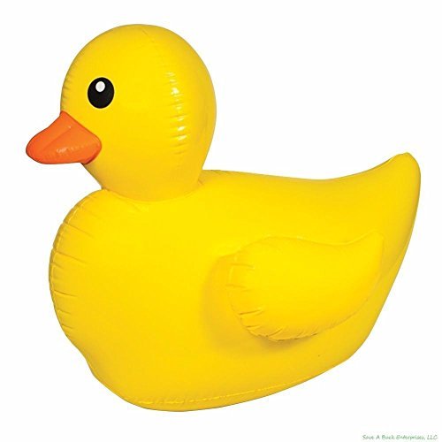 GIANT Inflatable Rubber Ducky Duck ~ Pool Float Toy Party Outdoor Fun