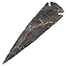 Armory Replicas™ Unique 5-Inch Agate Flint Arrowhead - One-of-a-Kind Prehistoric Tool Replica with Waxy Luster | Functional Decorative Arrowhead | Mohs Hardness 7