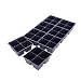 Handy Pantry Black Plastic Garden Tray Inserts - 10 Sheets of 32 Planting Pot Cells Each - 2x2 Nested x8 Configuration - Perforated - Nursery, Greenhouse, Gardening