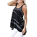 Plus Size Tops Blouse Goddessvan Fashion Women Casual Sleeveless Camouflage Crop Top Vest Tank Shirt Blouse Cami Top