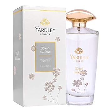 Yardley London Royal Diamond Perfume for Women (Eau de Toilette - EDT), 125ml