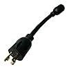 Parkworld-885149-Adapter-Cord-30-AMP-Twist-lock-L6-30-Plug-Male-to-locking-20-Amp-L6-20-Receptacle-Female Parkworld-885149-Adapter-Cord-30-AMP-Twist-lock-L6-30-Plug-Male-to-locking-20-Amp-L6-20-Receptacle-Female