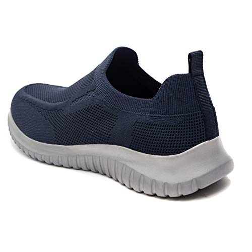 Zuwoigo Men's Mesh Walking Shoes Slip On Loafer Casual Comfortable