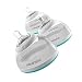 nanobebe Transition Baby Bottle. Instinctual Experience Mimicking Breastfeeding, to Avoid Nipple Confusion. Innovative Multi Use Award Winning Baby Bottle - 8oz 3pk (Teal) primary