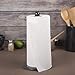 Creative Home Deluxe Natural Black Marble Upright Paper Towel Holder Kitchen Towel Dispenser