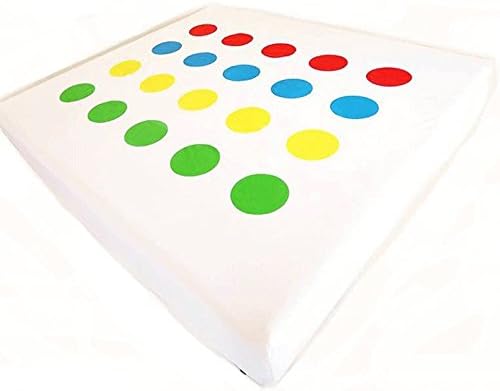 Twistex Novelty Bed Sheet Queen Size Twister Print Fitted Sheet