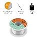 uxcell 0.3mm 35gram 63/37 Tin Lead Roll Rosin Core Soldering Wire Reel
