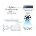 Motion Sensor Outdoor Solar Lights Waterproof Aluminum alloy(Not plastic) Solar Spot Lights, Solar Motion Detector Lights for Outside Patio Porch Wall Driveway Garden, 100-Week FREE Refund/Replacement