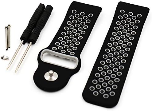 Runtenic Garmin Vivoactive HR Watch Band Replacement, Silicone Wristband Smartwatch Bracelet Replacement Band For Garmin Vivoactive HR Fitness Watch