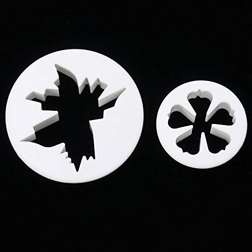 1 piece 2pc Sugarcraft Cherry Flower Set blossoms plastic fondant cutter cake mold fondant mold fondant cake decorating tools bakeware