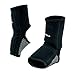 Sanabul Essential Striking Gel Muay Thai Ankle Support for Men & Women, Ankle Guard Foot Wraps Sleeve for MMA Kickboxing Martial Arts, 1 Pair, Black S/M