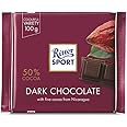 Ritter Sport Dark Chocolate 50% Cocoa 100g/3.52oz (Pack of 2)