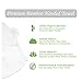 Premium Organic Baby Hooded Towel, 100% NaturaSoft Bamboo (SOFTER Than Cotton), Hypoallergenic Bath Towels With Hood For Newborn Babies & Boys (White & Blue)