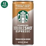 Starbucks, Doubleshot Espresso, Salted Caramel, 6.5 fl oz. cans (12 Pack)