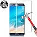 [2 Pack] Galaxy S6 Edge Plus Screen Protector,3D Curved Tempered Glass,[Anti-Scratch] [9H Hardness][Full Coverage] Clear Anti-Bubble Cover for Samsung Galaxy S6 Edge Plus(Not for S6 Edge)